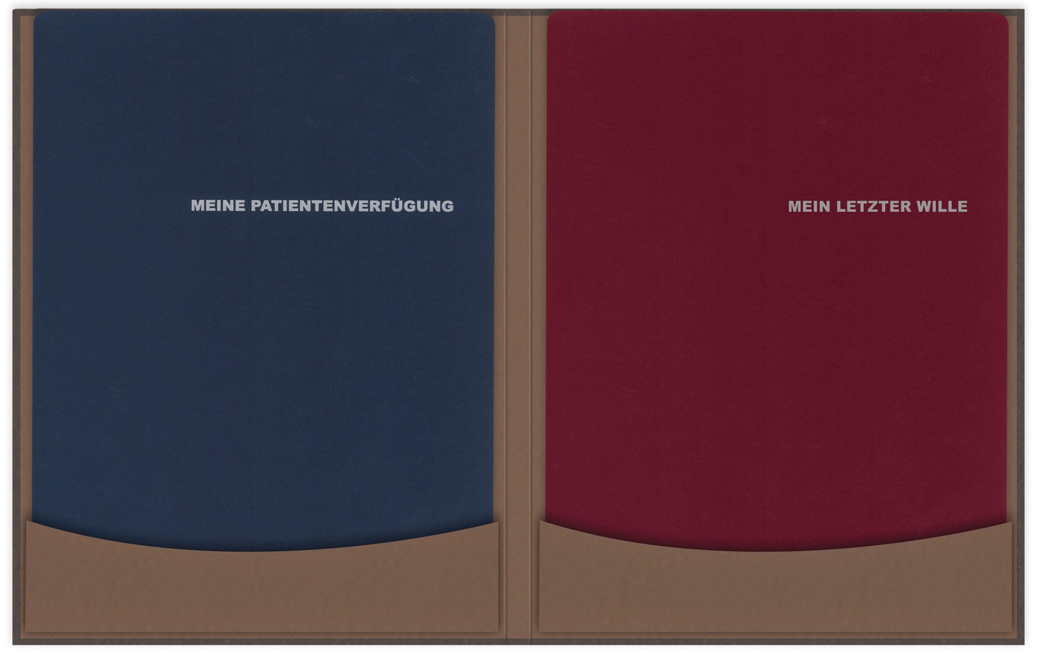 RNKVERLAG Set di precauzione premium per 1 persona con il paziente RNK di alta qualità e il Testamento RNK, tutti i documenti necessari in una scatola quaderni, 1 pezzo