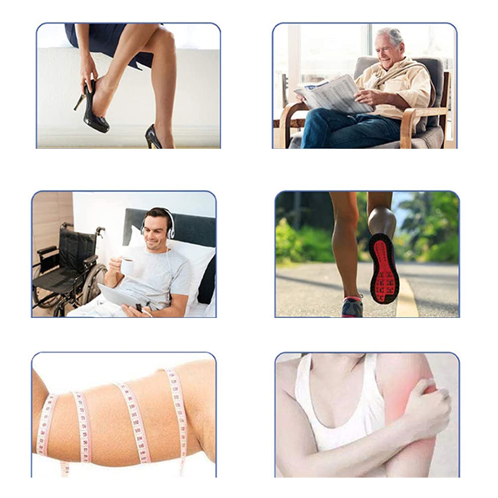 Pneumatyczny masażer nóg Fizjoterapia Buty regeneracyjne System obiegu powietrza, 4 tryby 3 intensywności 360° Masaż stóp do masażu Relaks Łydki Stopy Udo
