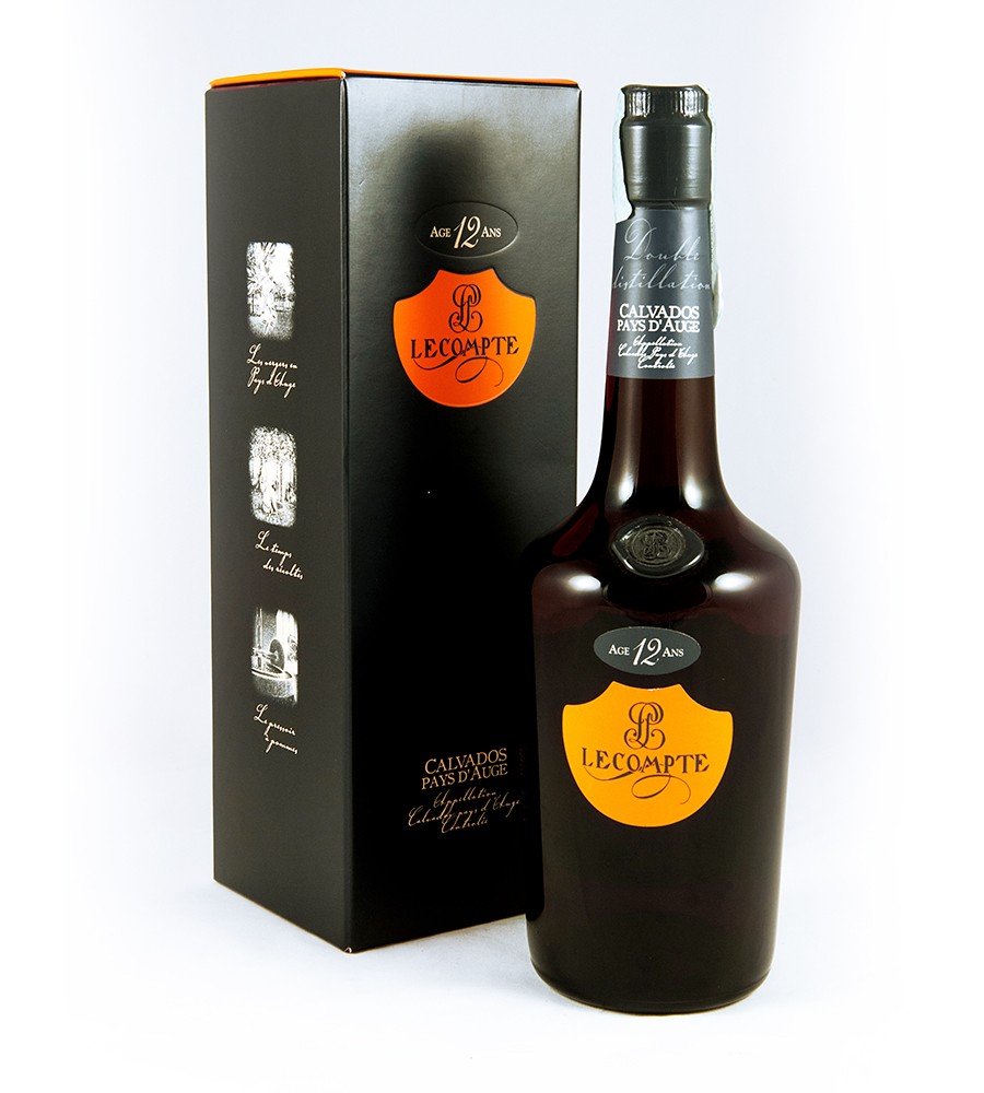 Lecompte Calvados Pays d'Auge da 12 Anni - 700 Ml