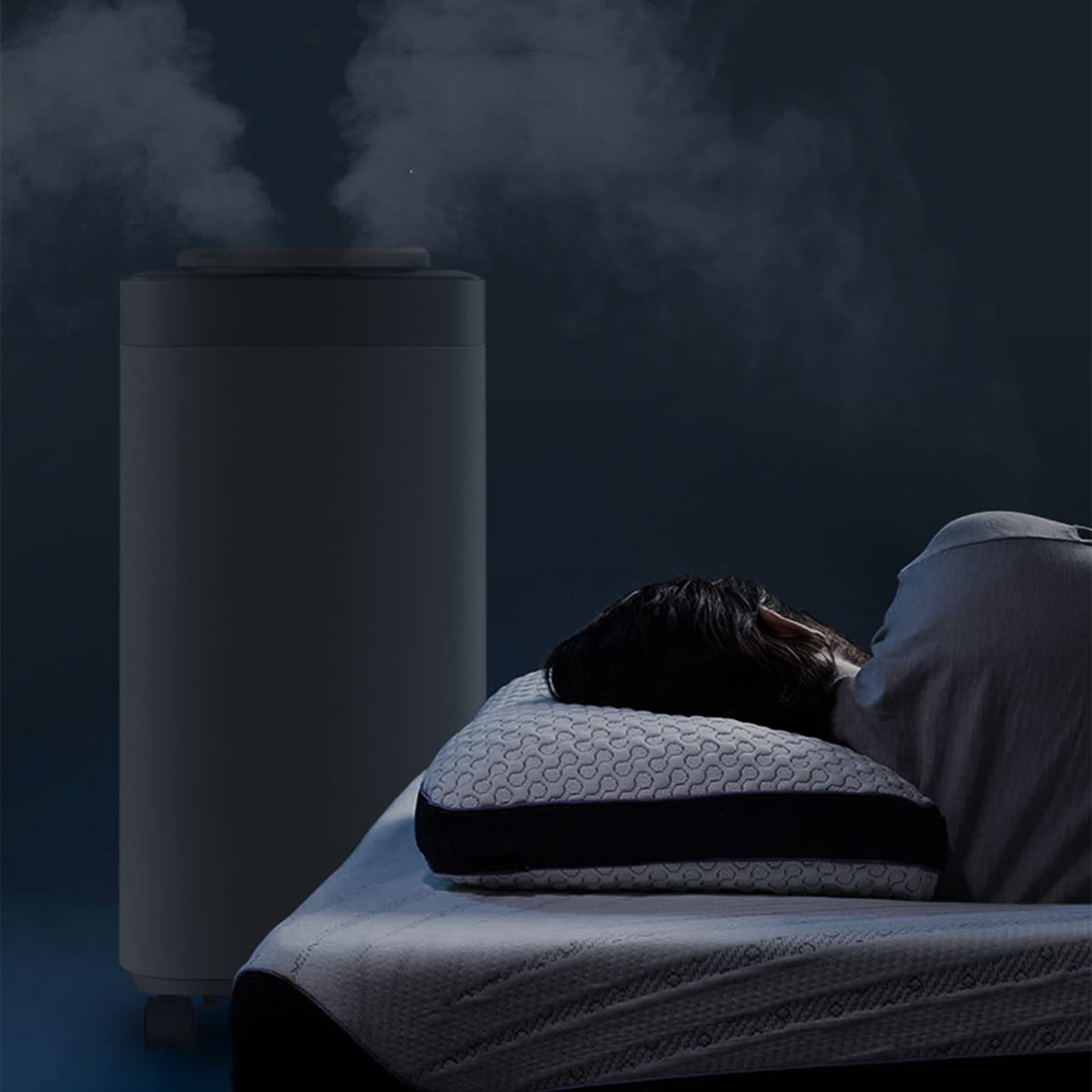 Humidificador, humidificador de Vapor de 20 l, humidificador de Escritorio, Modos de rociado, Apagado automático, humidificador de Aire súper silencioso para Dormitorio, automóvil, Oficina