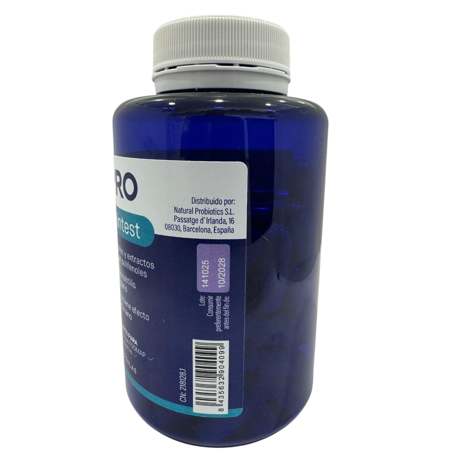 NPro SALUD INTESTINAL Metanintest 90 Cápsulas – Suplemento con Welltan Complex, Orégano, Tomillo y Probióticos Bacillus – Ayuda frente a Sobrecrecimiento IMO/SIBO y Mejora Tránsito Intestinal