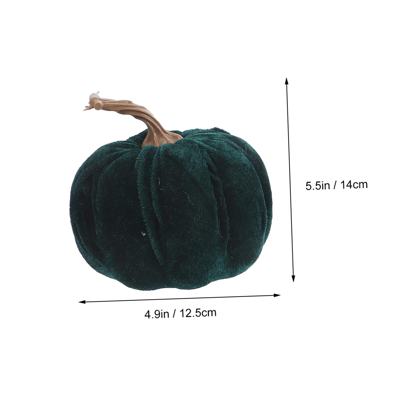 TOYANDONA 5 Pz Zucca in Schiuma Di Flanella Zucche Di Schiuma Per L'artigianato Simulazione Di Zucca Finto Modello Di Decorazioni Da Tavola Autunnali Piccole Zucche Autunno Finta