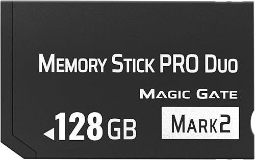 Original MS 128 GB de alta velocidad Memory Stick Pro Duo (Mark2) para PSP AccesoriosTarjeta de memoria de cámara