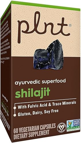 Miniatura 6 de Shilajit - Ayurvedic Superfood with Fulvic Acid & Trace Minerals (60 Capsules)