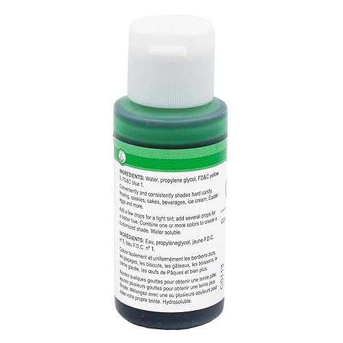 Miniatura 2 de LorAnn Green - Colorante líquido para alimentos, botella exprimible de 1 onza