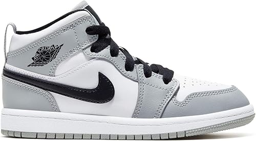 Jordan 1 Mid (PS) 640734-092 Bianco/Grigio : Amazon.it: Scarpe e borse