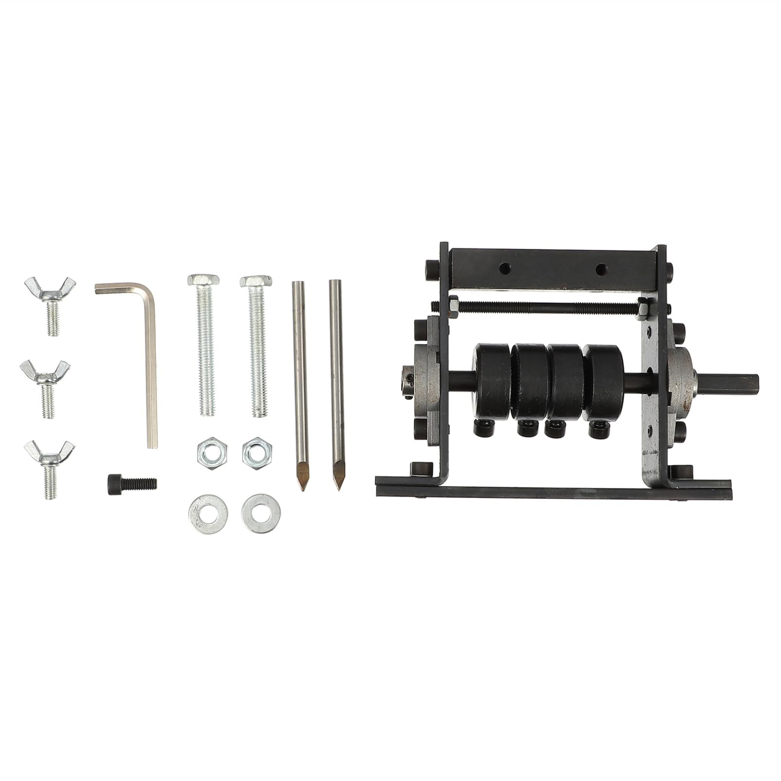 Outil Manuel de Dénudage de Fil en Fer Argenté, Portable et Simple | Usage Domestique, Structure Rationnelle, Commande Facile, Format Compact pour Bricolage et Atelier