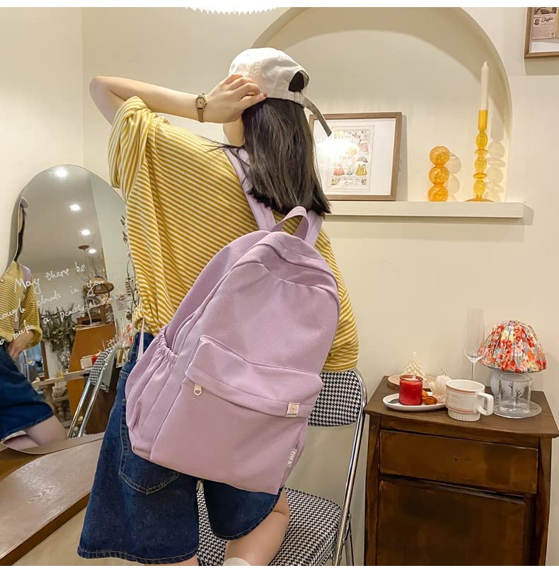 Image of MIPPO Backpack for School | Large Capacity Aesthetic Backpack for Teen Girls | Stylish & Durable College Bag