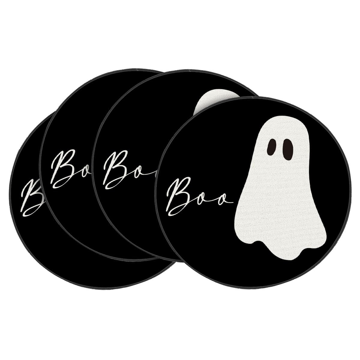 Photo 1 of Artoid Mode Halloween Round Placemats Set of 4