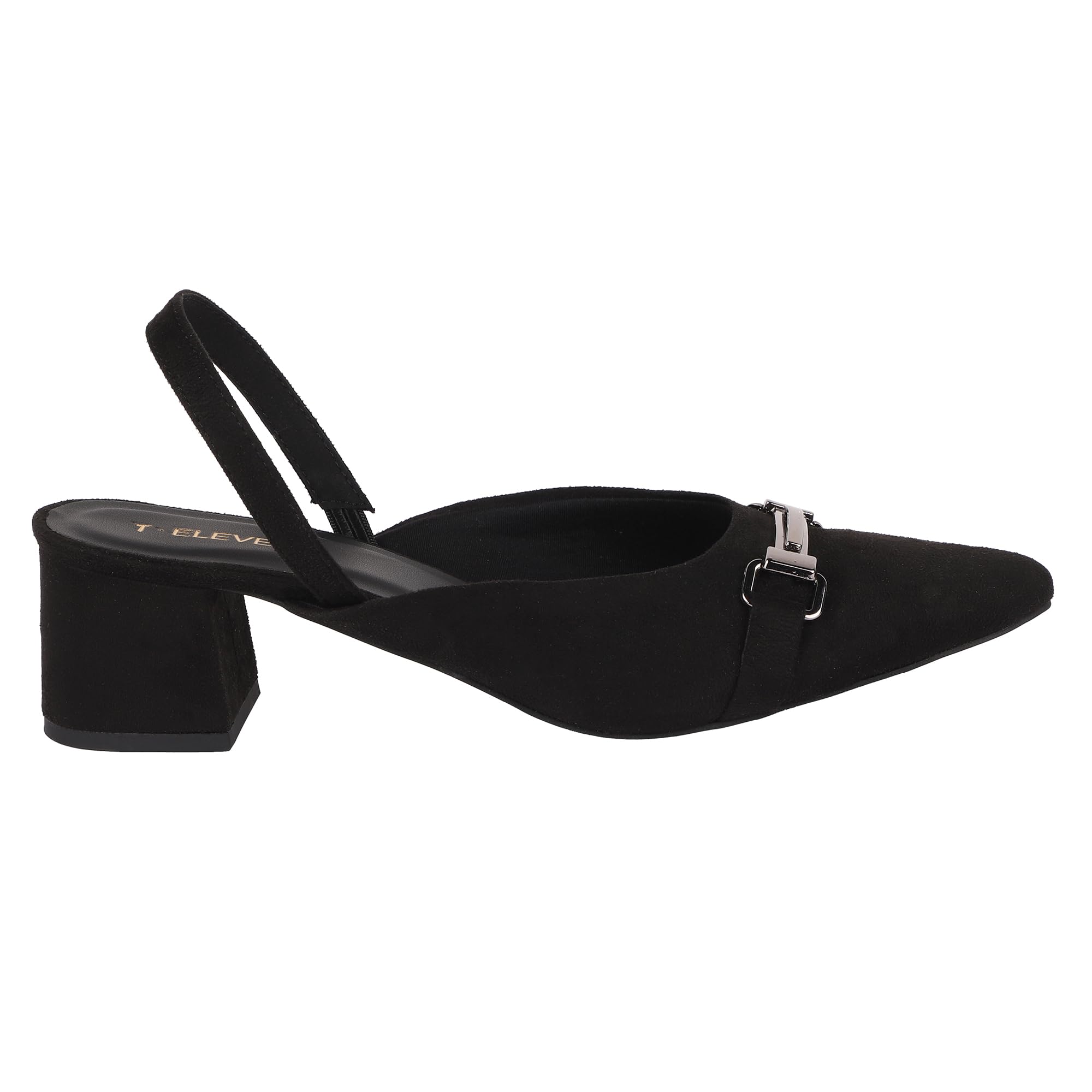T.ELEVEN Women Block Heels Shoe (Black, 3) (B0CRQ4DTH6) Amazon Price History, Amazon Price Tracker
