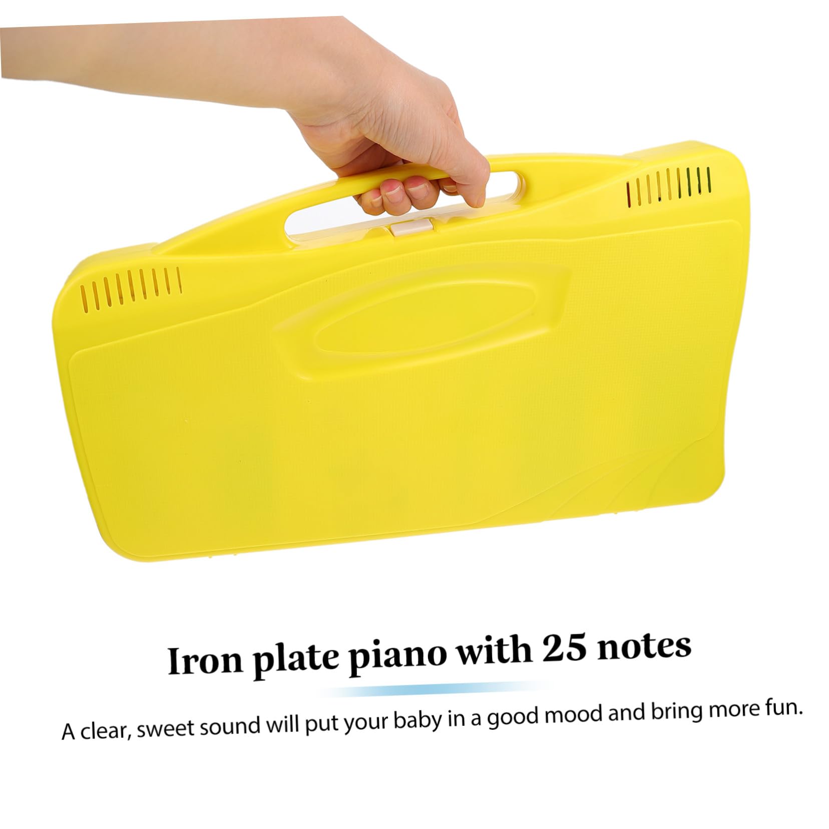 SUPVOX Strumento Musicale Percussione con Piastra da 25 Note per Ragazzo Ragazza Piccoli, Giocattolo Educativo in Plastica per Sviluppo Uditivo e Coordinazione Occhio-mano, Set