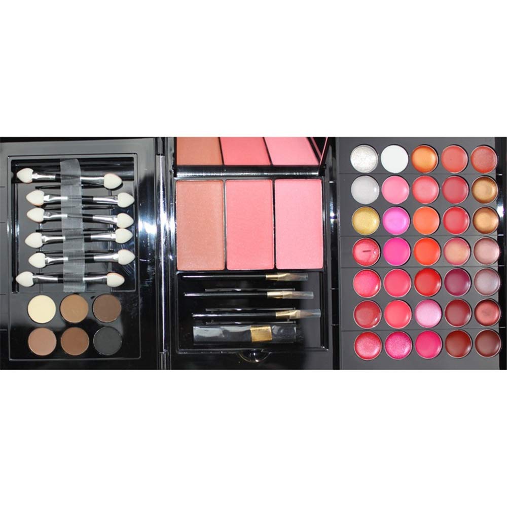 177 Colori Cosmetico Ombretti Palette Shimmer Matte Ombretto e glitter Makeup palette Kit con Sopracciglio Cipria, Blush e Polvere - Perfetto per l'uso quotidiano e professionale#2