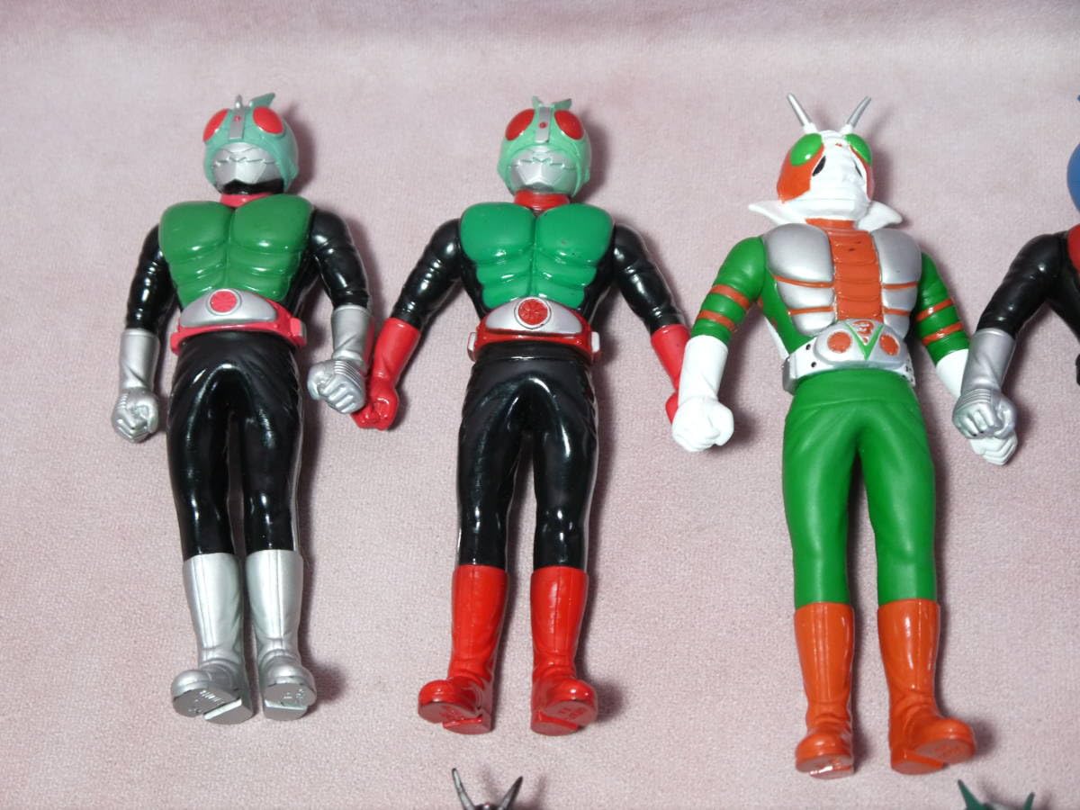 Amazon.co.jp: ライダーヒーローシリーズ 昭和ライダー 14体セット 