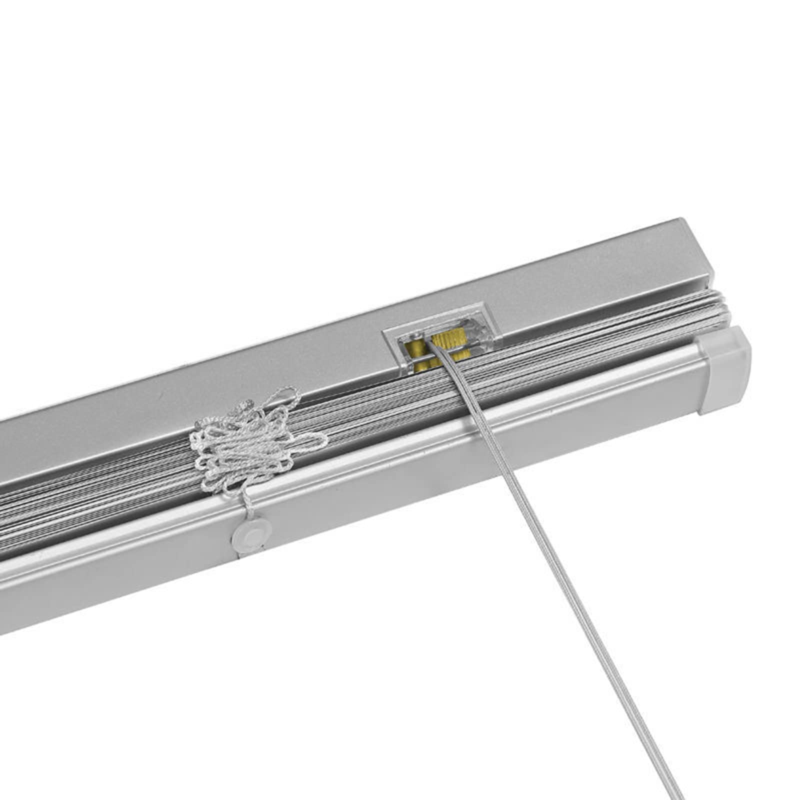 Aluminiowe rolety, wodoodporne żaluzje okienne do użytku wewnątrz/na zewnątrz, łatwa instalacja zasłony zaciemniające w dzień i w nocy, rozmiar szer. 145 x wys. 150 cm