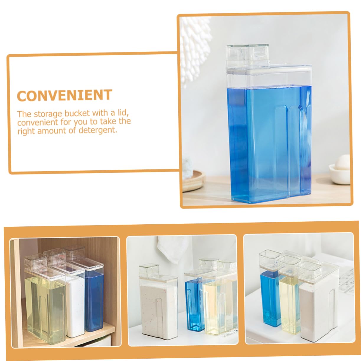 Cubo De Loción Rellenable Transparente 2 Piezas Gran Capacidad Plástico Seguro para Detergente Líquido Uso Doméstico y Hotel Depósito para Almacenamiento De Lavandería