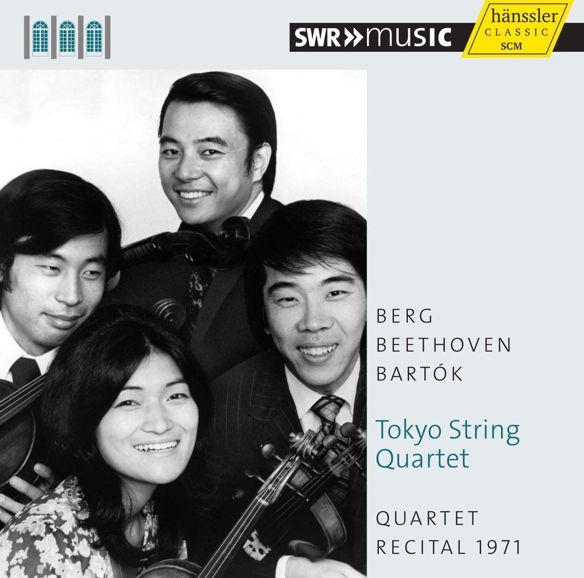 BERG / BEETHOVEN / BARTOK - Tokyo String Quartet: Quartet
