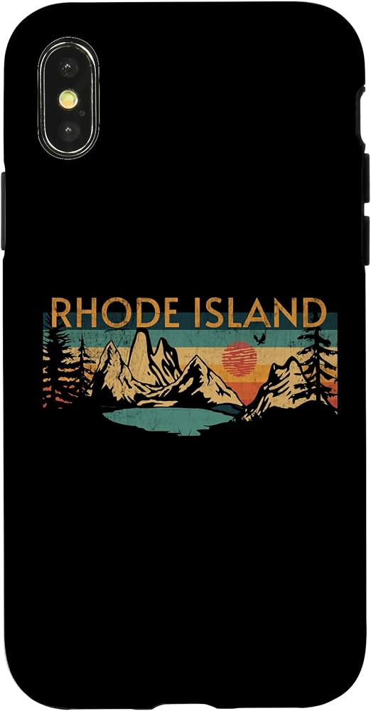 Amazon.com: Rhode Island Case for iPhone X/XS : Cell Phones