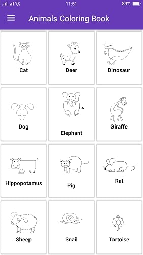 Animals Coloring Book for Kids – vue 3