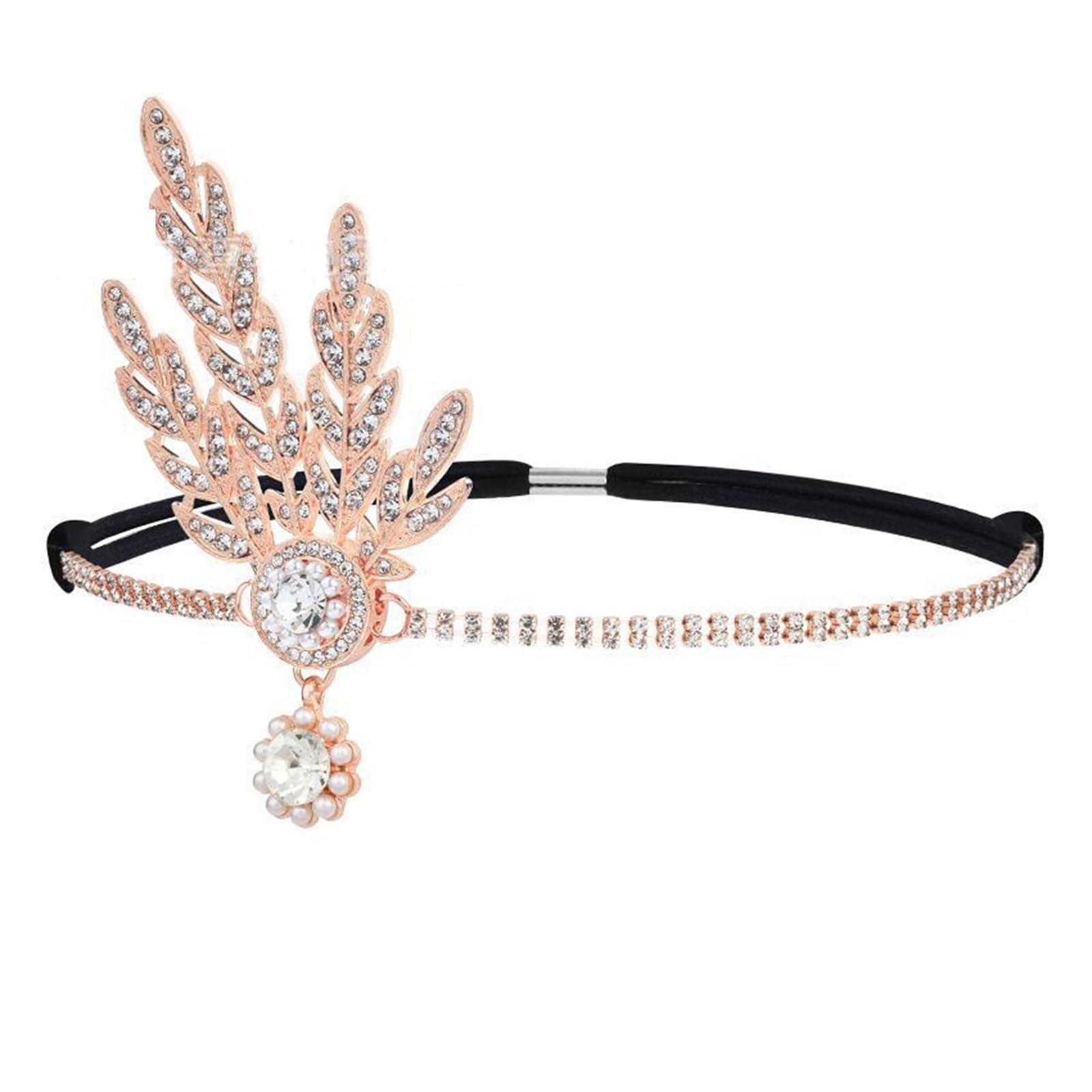 Fentency Bridal Wedding Party Headband Rhinestones Hairband Tiaras Crystals Headpiece Girls Headdress Hair Decoration
