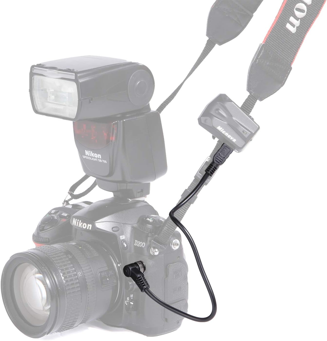 11" Micnova GPS-N-7 Camera GPS Cable for Nikon D3100 D3200 D5000 D5100 D7100 D90