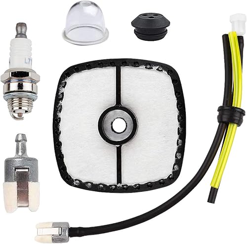 HPENP Tune Kit con filtro de aire Bujía Plug Primer foco de combustible Vent Assemblies para Echo GT225 GT225i PAS225 PE225 PPF225 SHC225 SHC225s