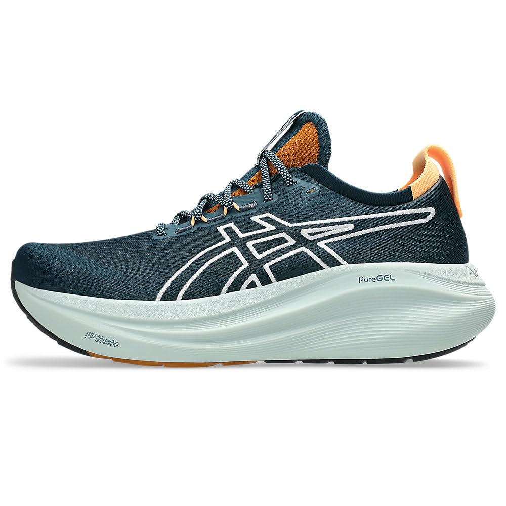 Asics 1011C136-​300 Gel-​Nimbus 27 TR Uomo, Nature Bathing/​Tranquil Teal EU 42.5