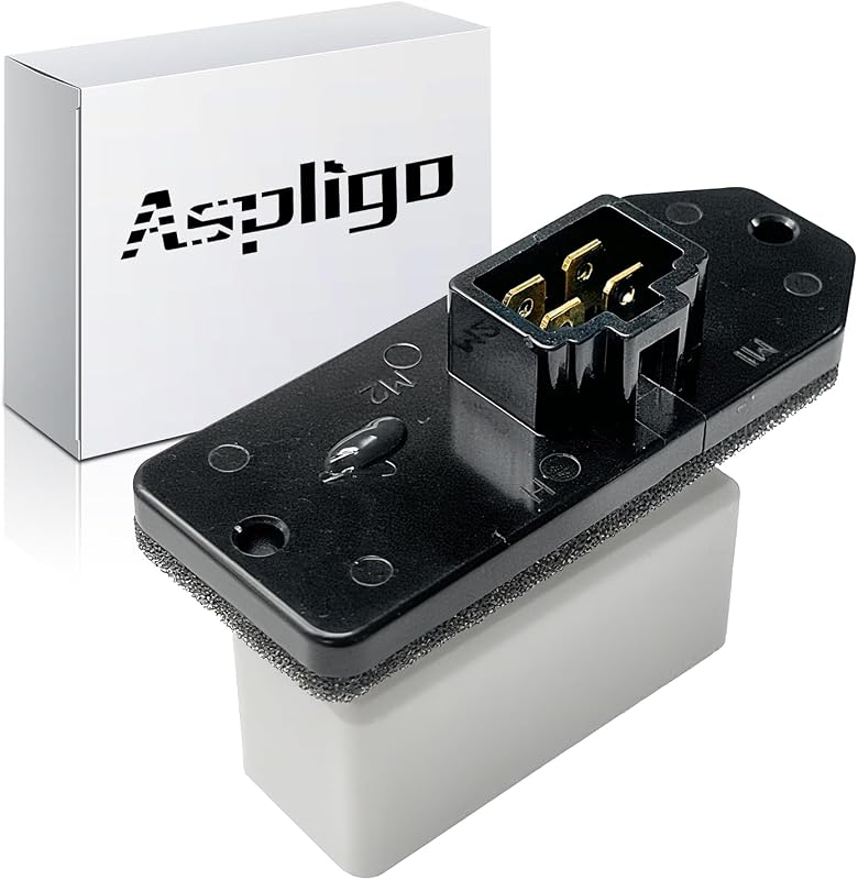 Resistor do motor do ventilador interno Aspligo RU109 para Dodge Ram e Jeep Grand Cherokee – 1 unidade