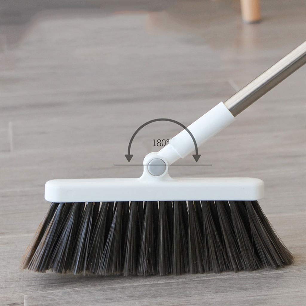 Recogedor y Escoba, recogedor Limpia Escoba Combo para casa, Cocina, habitación, Oficina, vestíbulo, Piso, Uso, Escoba de pie Vertical