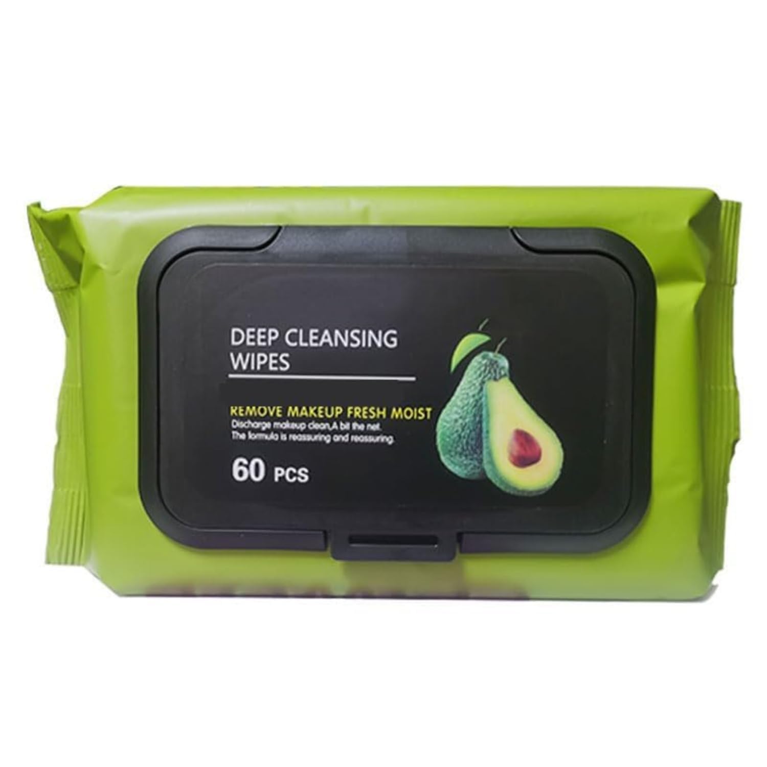 Avocado Makeup Remover Facial Wipes with Cucumber and Vitamin E Deep Cleansing Moisturizing Hydrating Soothing Skin Care Wipes for Face Gentle Daily Use All Skin Types Pack of 1-image-26