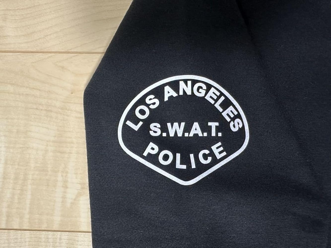 Amazon.co.jp: LAPD SWAT フリース ブラック XLサイズ ソフトシェル
