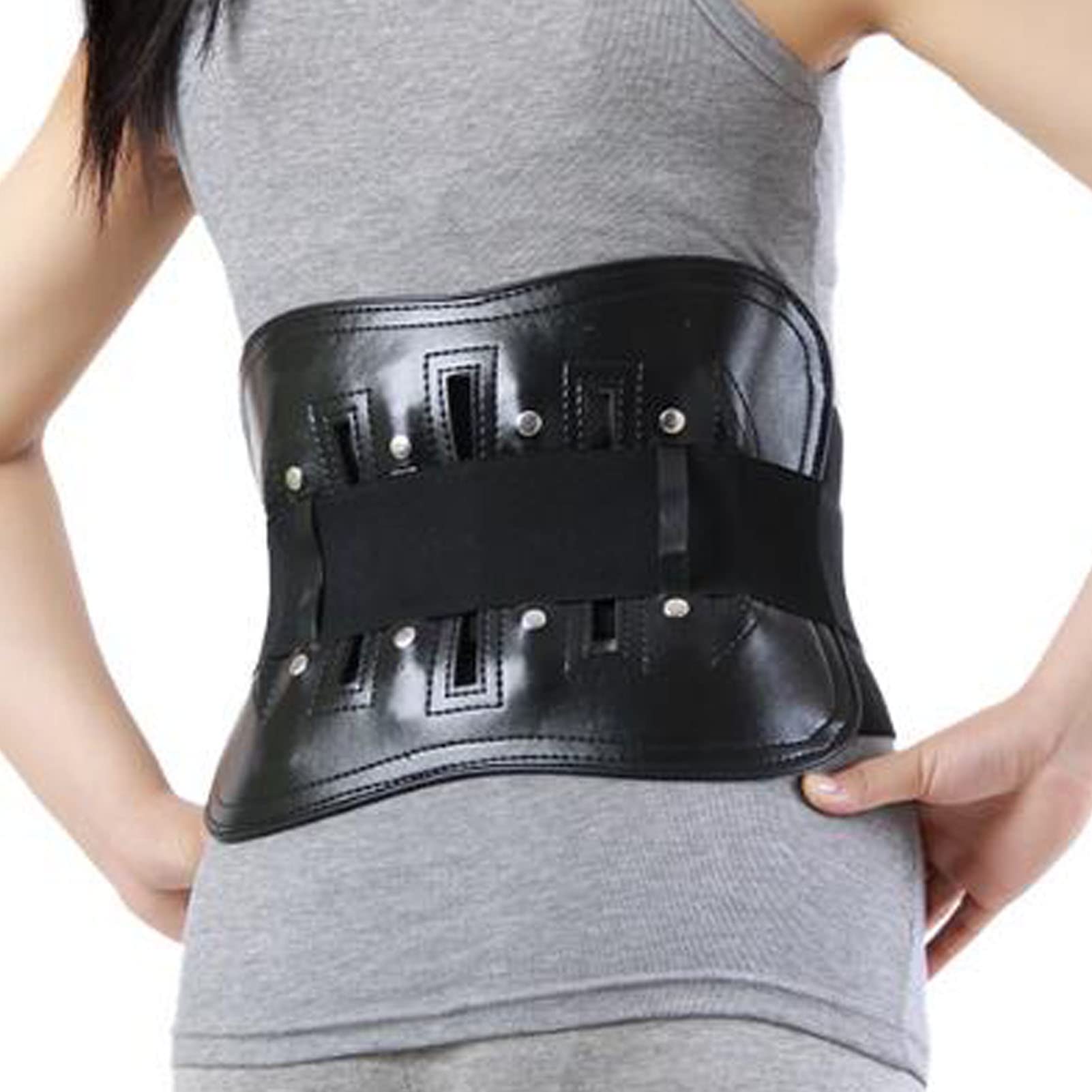 Soporte lumbar para aliviar la ciática y dolor de espalda en talla XXL