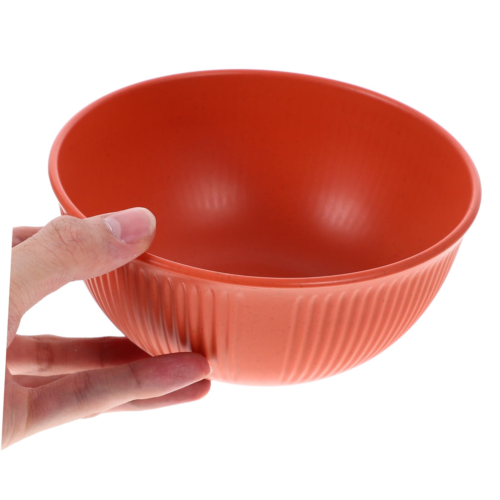 GRIRIW 1 Set Wheat Straw Dinnerware Portable Lightweight and Reusable Picnic Tableware Kit for Camping and Outdoor Dining Stylish Mixed Color Design for Travel and