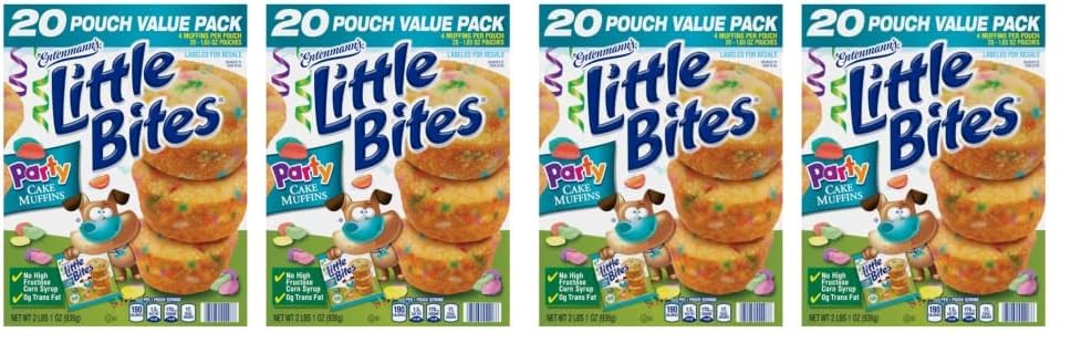 Entenmann's Little Bites Party Cake Mini Muffins - Image 1