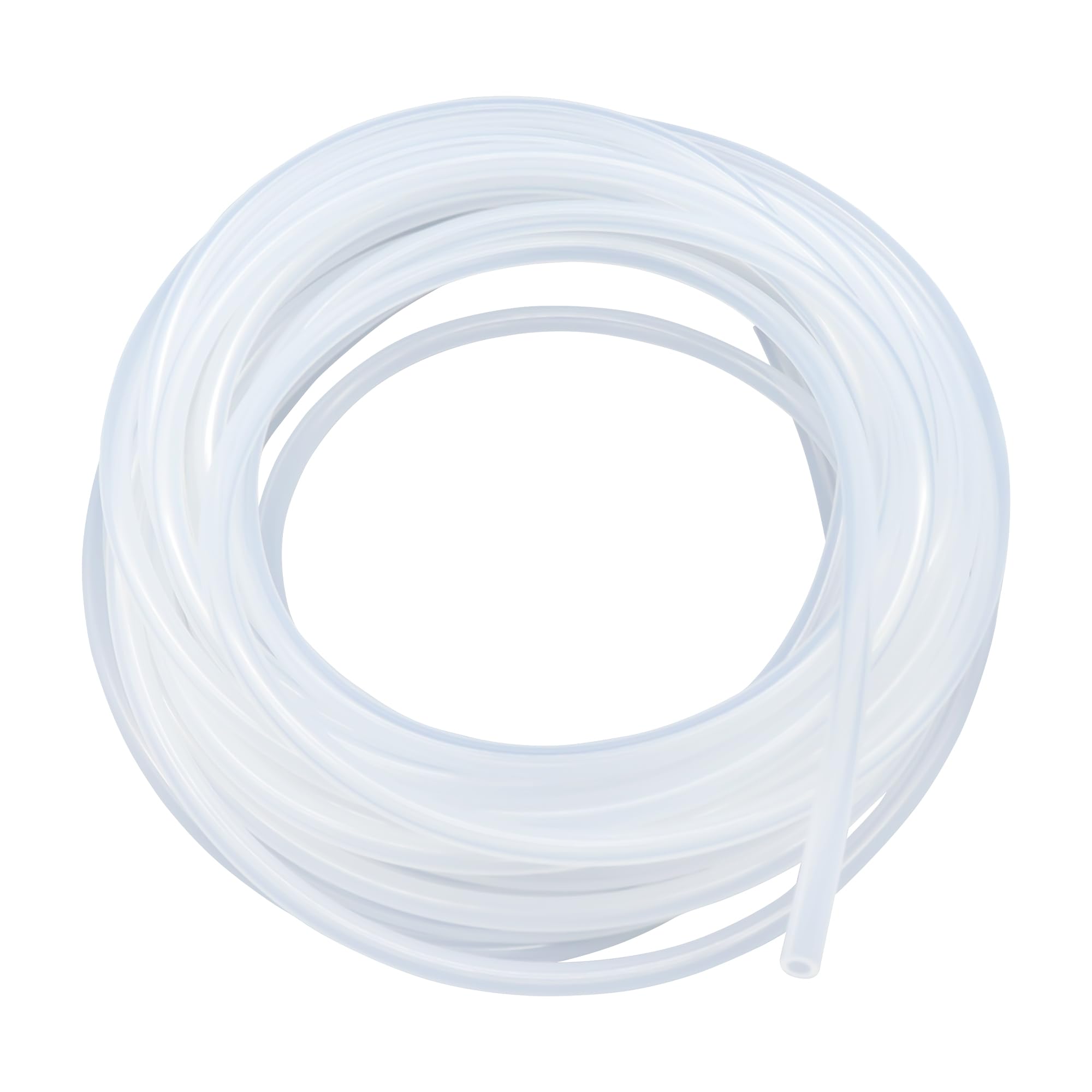 Lavmhab Transparent Silicone Tubing Food Grade Hoses 3Mm Id X 7Mm Od 8M (26.2Ft), Flexible Silicone Rubber Tubes Water Air Pipes