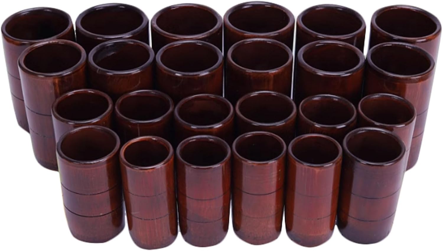 24-Piece Professional and Home Use Fire Cupping Therapy Kit, Carbonized Bamboo Cupping Set, Spa-Grade Detox Tools Cupping Tools