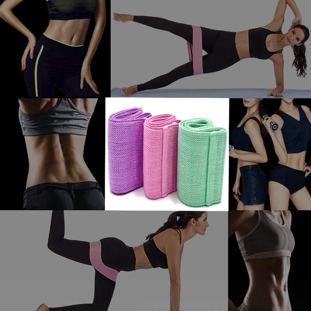 Mini Bandes Fitness Set 3 Niveaux - Rééducation, Gym, Musculation