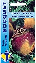 Sachet de graines de Chou rutabaga champion jaune à collet rouge - 10 g - légume racine - LES GRAINES BOCQUET