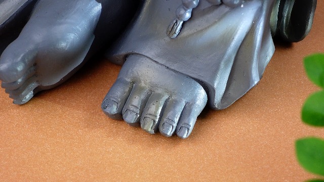 Estatua Buda Risueño Grande 16x18 Pulgadas Decoración zen miniatura 7