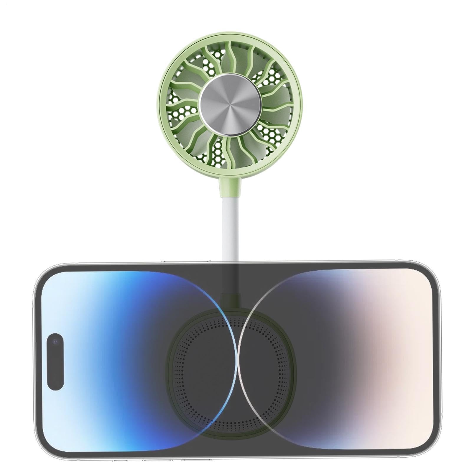 Mini ventilateur portable rechargeable 360° pour le camping et bureau