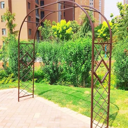 Arche de jardin en métal de 140 à 340 cm pour rosiers et allées