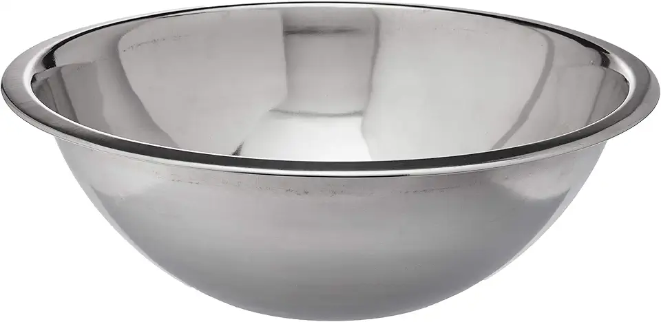 Tigela Funda de Inox 28 cm, Gedex ECO-812, Prata