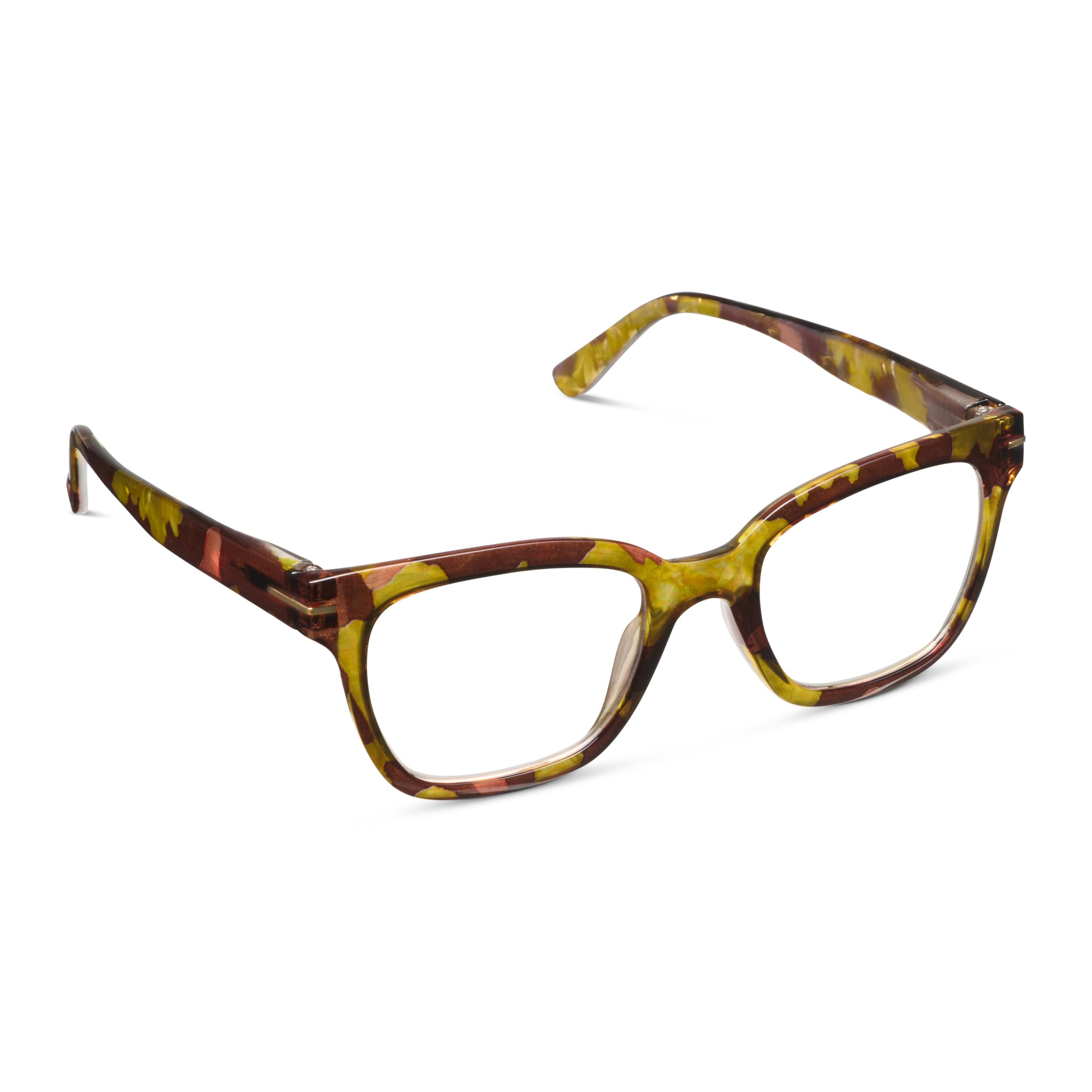Peepers by PeeperSpecs Oprah's Favorite Things Buzzworthy okulary do czytania, kwadratowe, niebieskie światło, blokujące okulary do czytania