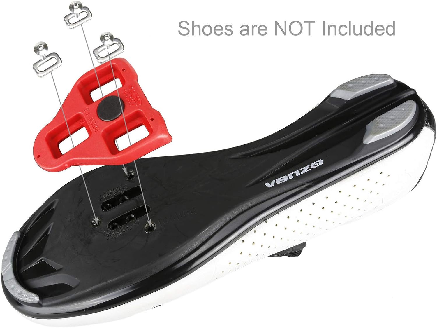 CyclingDeal Bike Cleats Compatible with Peloton & Look Delta - Indoor Cycling & Road Bike Bicycle Cleats Set - Compatible with Indoor Exercise Bikes Pedals & Shoes - Image 5