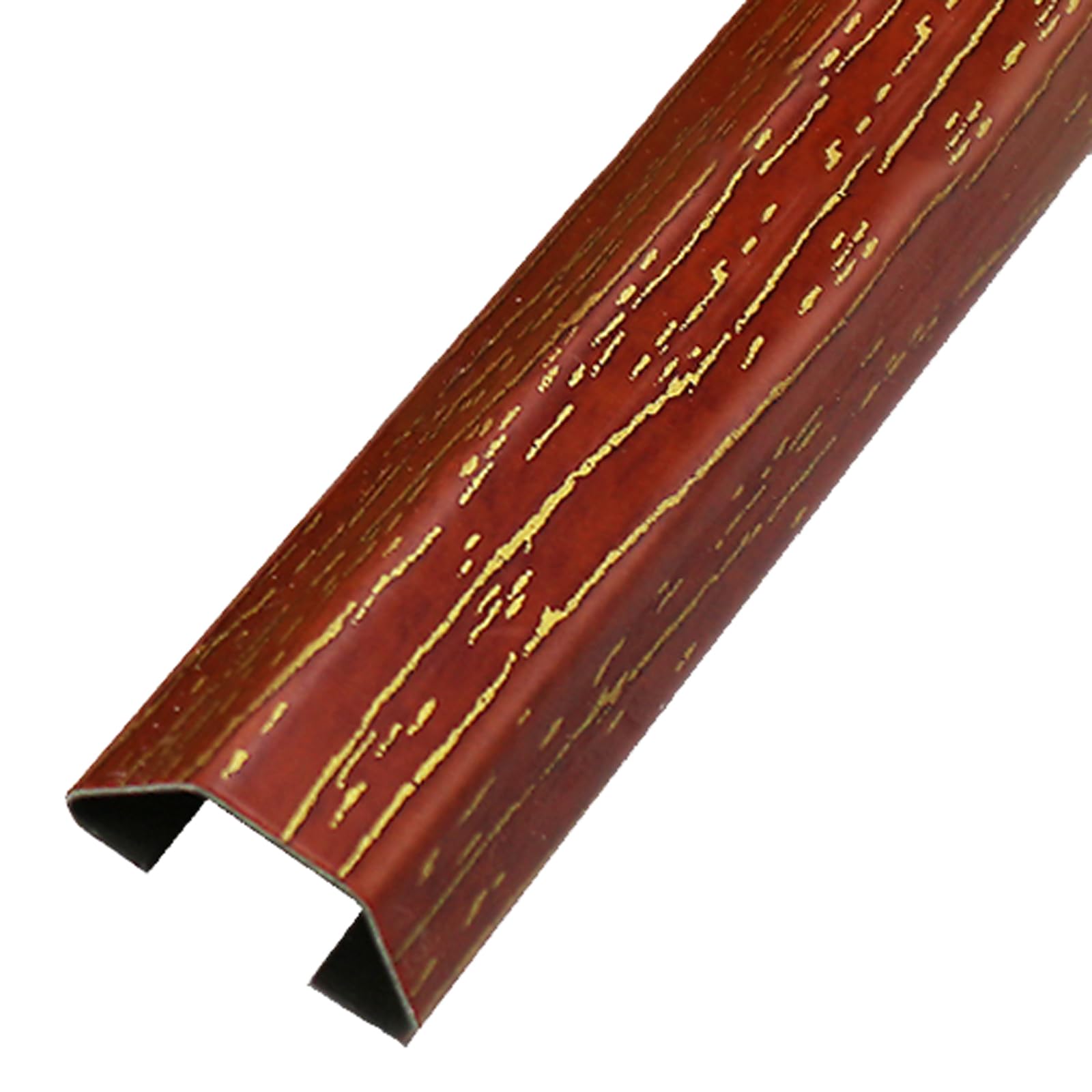 Canalina for cavi in ​​acciaio inossidabile con venature del legno