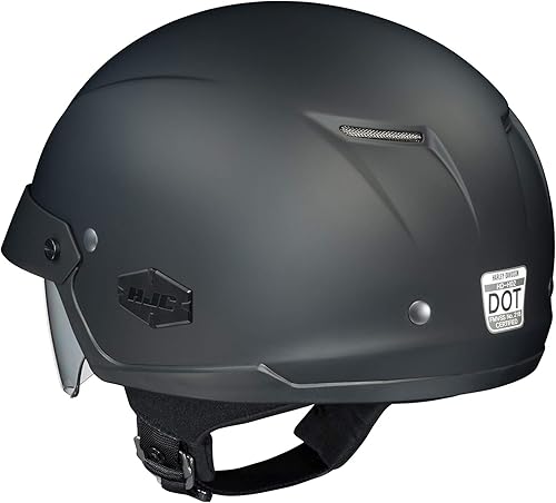 Miniatura 2 de HJC is Cruiser - Casco de motocicleta para hombre, color negro mate, talla S