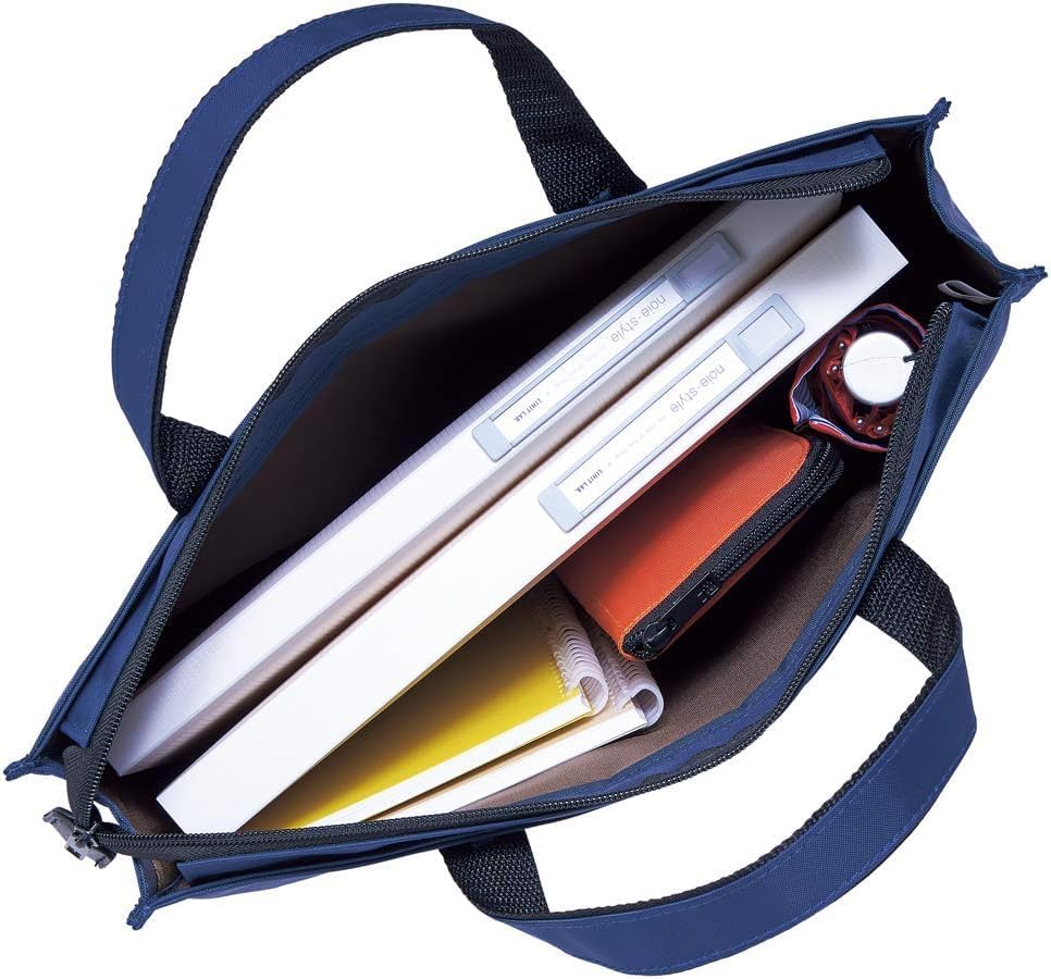 Miniatura 6 de LIHITLAB LAB Estuche delgado para bolígrafoslápices, 0.7 × 3.9 × 8.5 pulgadas, índigo (A7652-11)