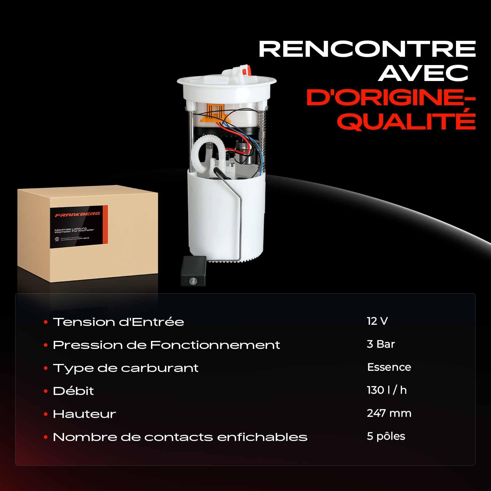 Frankberg Pompe à carburant, pompe à essence