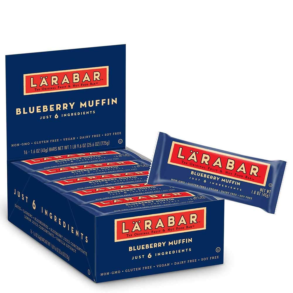 Larabar Blueberry Muffin Fruit & Nut Food Bar, 1.6 Ounce