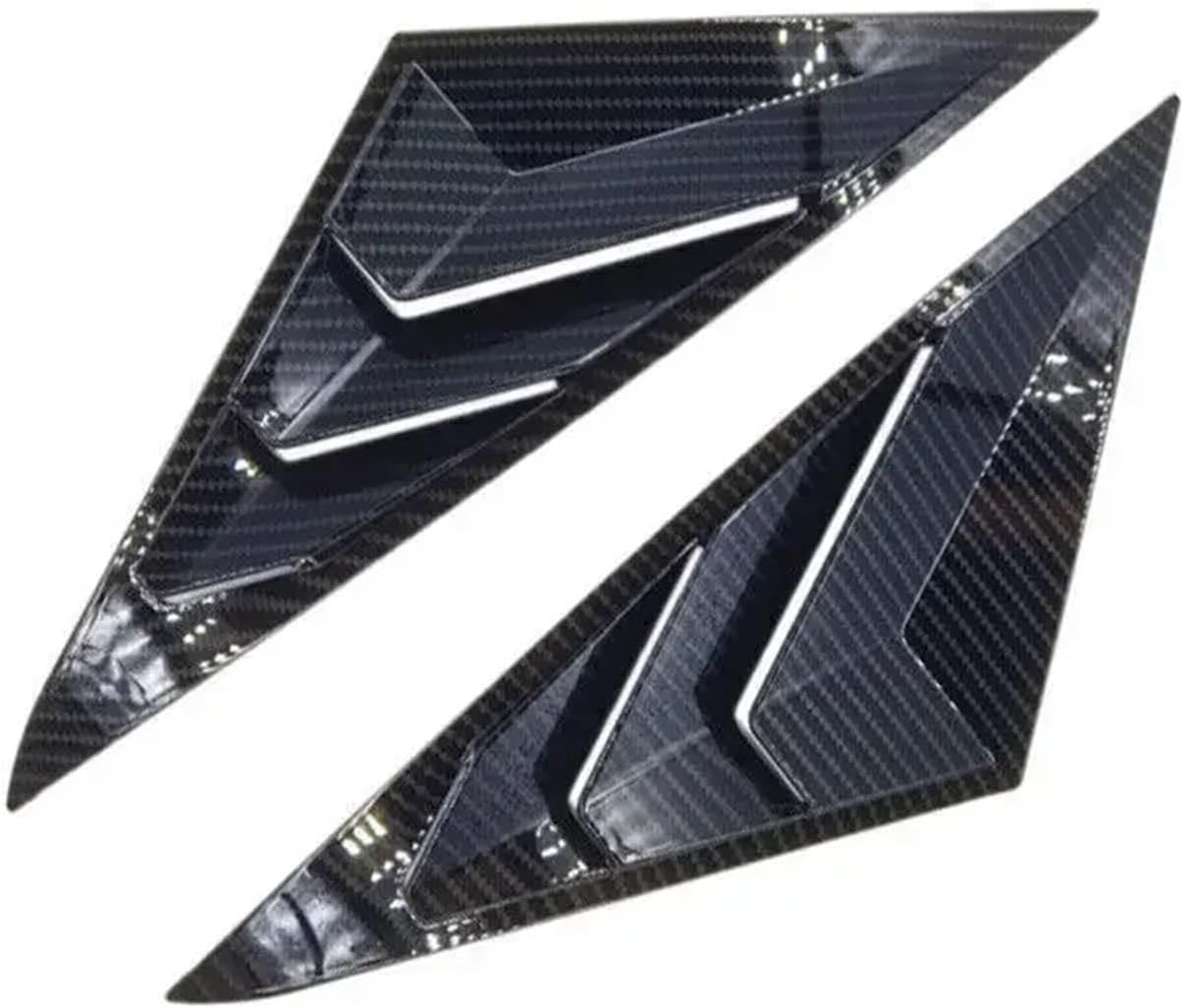 Car Window Side Louver Cover Trim Compatible with Hyundai Sonata Sedan 2011 2012 2013 2014 Exterior Door Panel