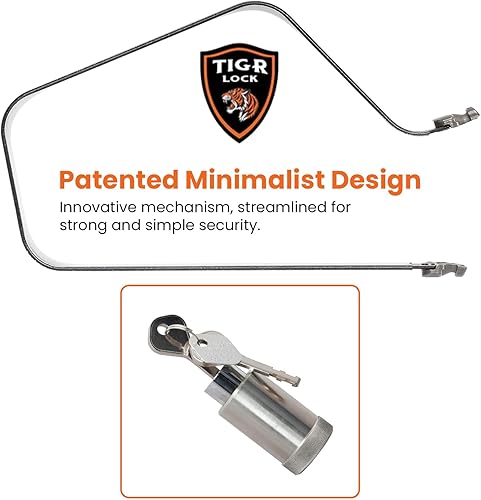 Miniatura 3 de Scooter Edition TiGr Blue Mini+ u-Lock. Seguridad de bicicleta para e-Scooter, e-Bike, Bicicleta, MTB, Fixie, Urban Cycle, Road Bike, bicicletas